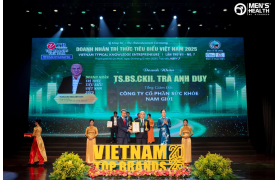 TS.BS.CK2 Trà Anh Duy – “Doanh Nhân Trí Thức Tiêu Biểu Việt Nam 2025”: Sự Ghi Nhận Cho Một Nỗ Lực Bền Bỉ